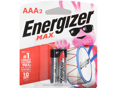 Energizer Max Alkaline Batteries AAA