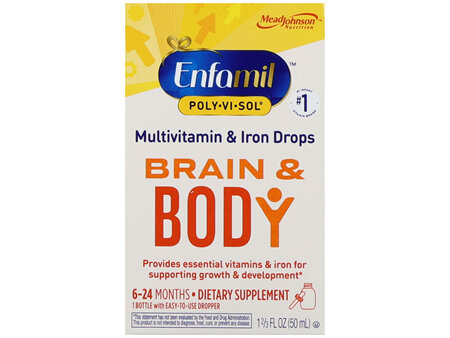 Enfamil Poly-Vi-Sol Multivitamin & Iron Drops