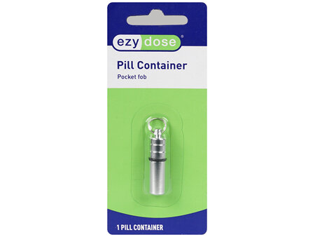 Ezy Dose Pill Container Pocket Fob