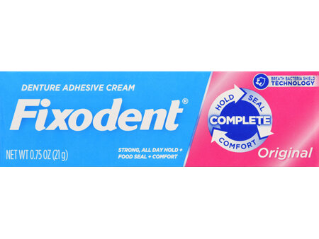 Fixodent Complete Denture Adhesive Cream Original