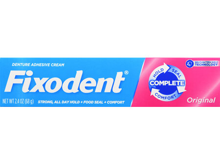 Fixodent Complete Denture Adhesive Cream Original
