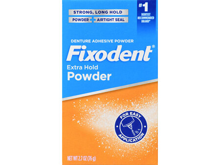 Fixodent Extra Hold Denture Adhesive Powder