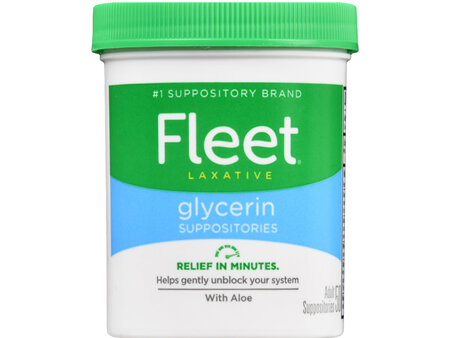 Fleet Glycerin Suppositories Laxative