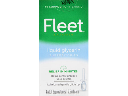 Fleet Liquid Glycerin Suppositories Laxative