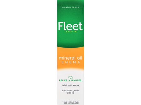 Fleet Mineral Oil Enema Lubricant Laxative