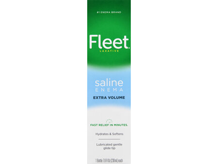 Fleet Saline Enema Laxative Extra Volume Bottle