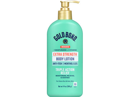 Gold Bond Medicated Menthol 0.5% Anti-Itch Body Lotion Extra Strength