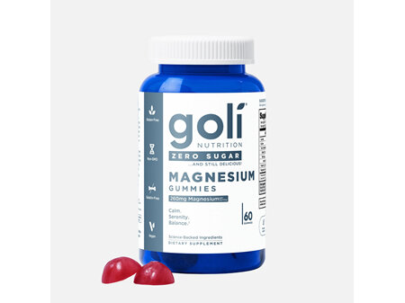 Goli Magnesium Gummies 60 Zer S