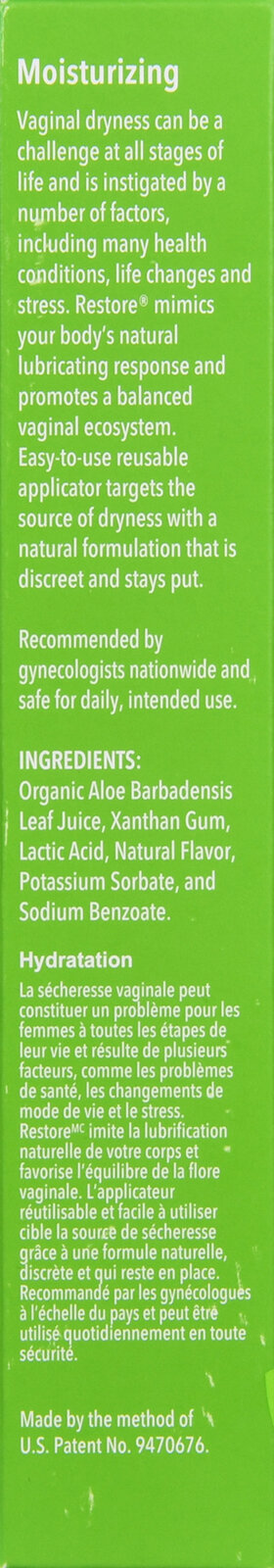 Good Clean Love Restore Moisturizing Vaginal Gel - Rocky Ridge Drug Co. Good Clean Love Restore Moisturizing Vaginal Gel - Rocky Ridge Drug Co.