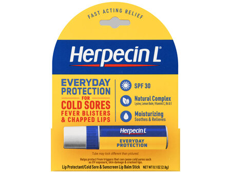 Herpecin L Lip Protectant/Cold Sore & Sunscreen Lip Balm Stick SPF 30