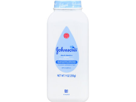 Johnson's Powder Aloe & Vitamin E