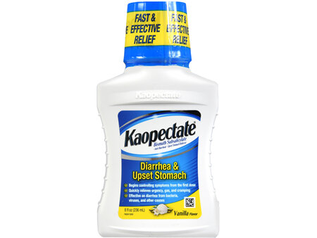 Kaopectate Bismuth Subsalicylate 262 mg Diarrhea & Upset Stomach Reliever Liquid Vanilla