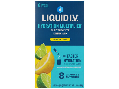 Liquid I.V. Hydration Multiplier Electrolyte Drink Mix Lemon Lime