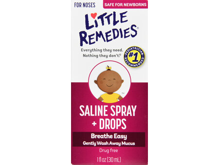 Little Remedies Saline Spray + Drops