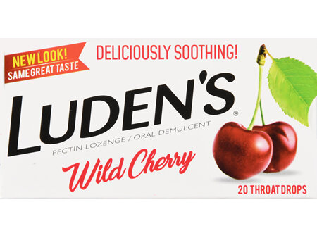 Luden's Throat Drops Wild Cherry
