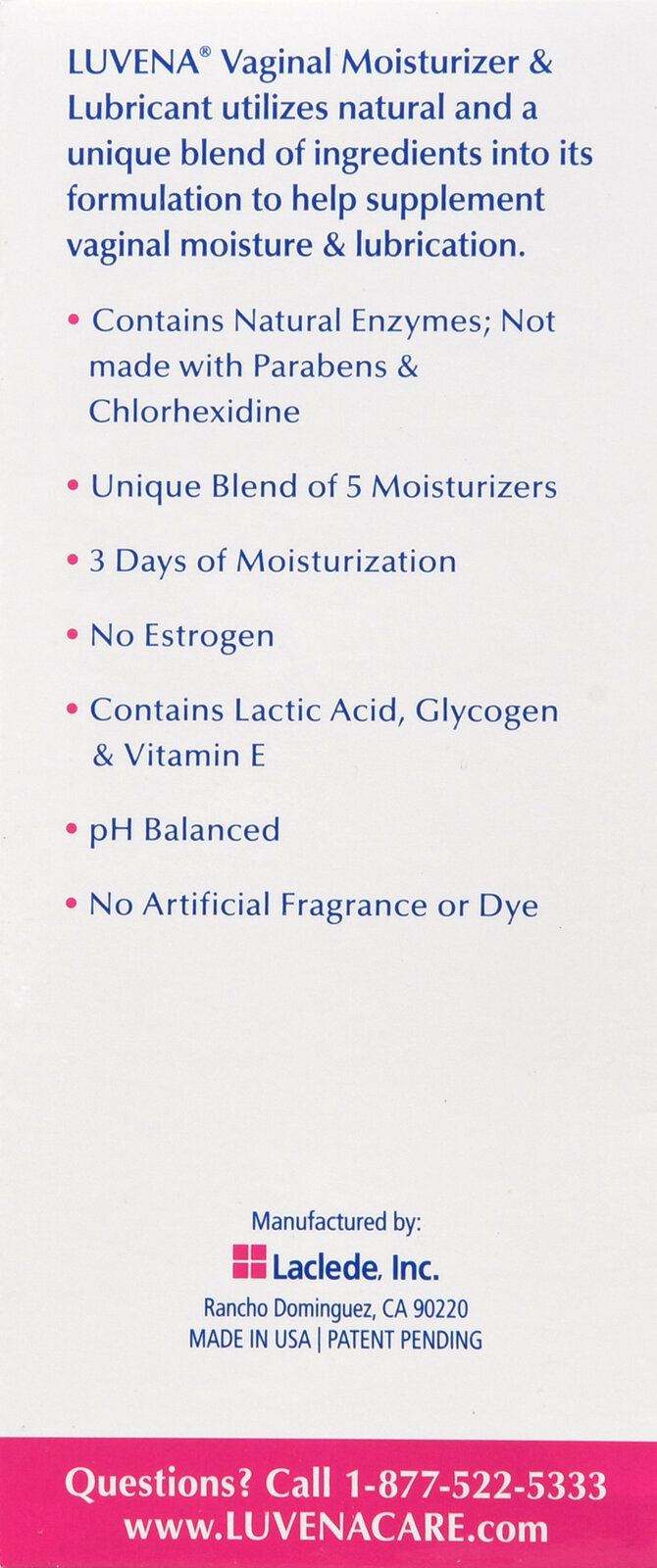 Luvena Vaginal Moisturizer & Lubricant Pre-Filled Applicators - Buena Vista Drug Luvena Vaginal Moisturizer & Lubricant Pre-Filled Applicators - Buena Vista Drug