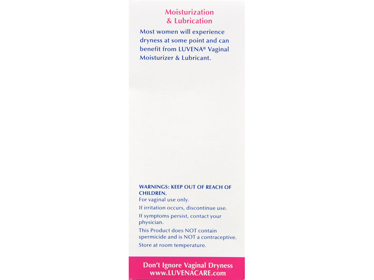 Luvena Vaginal Moisturizer & Lubricant Pre-Filled Applicators - Buena Vista Drug Luvena Vaginal Moisturizer & Lubricant Pre-Filled Applicators - Buena Vista Drug