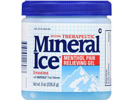 Mineral Ice Menthol Pain Relieving Gel Original