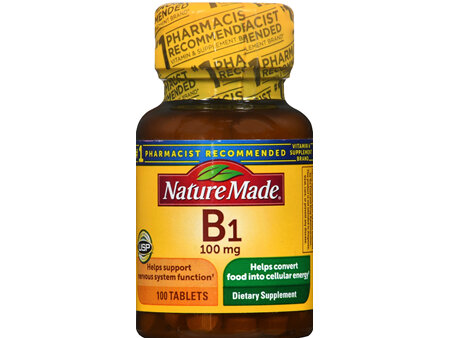 Nature Made B 1 100 mg Tablets