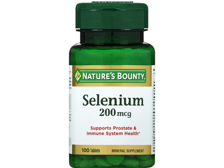 Nature's Bounty Selenium 200 mcg Tablets