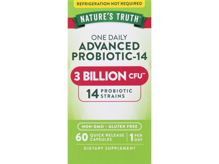 Nature's Truth Advanced Probiotic-14 Quick Release Capsules