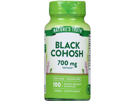Nature's Truth Black Cohosh 700 mg Quick Release Capsules