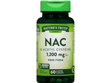 Nature's Truth NAC N-Acetyl Cysteine 1,200 mg Quick Release Capsules