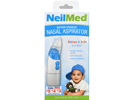 NeilMed Babies & Kids Battery Operated Nasal Aspirator