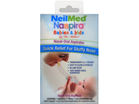 NeilMed Babies & Kids Naspira Nasal-Oral Aspirator