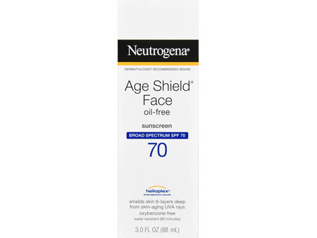 Neutrogena Age Shield Oil-Free Face Sunscreen SPF 70