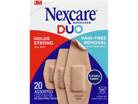 Nexcare Duo Bandages Assorted