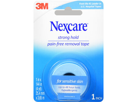 Nexcare Sensitive Skin Tape 1 In x 4 Yd