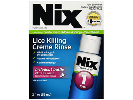 Nix Permethrin Lice Killing Creme Rinse
