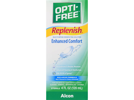 OPTI-FREE Replenish Enhanced Comfort Multi-Purpose Disinfecting Solution