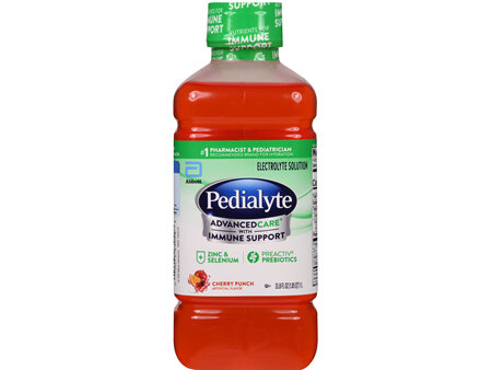 Pedialyte Advanced Care Electrolyte Solution Cherry Punch