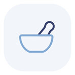 Pestle and mortar icon