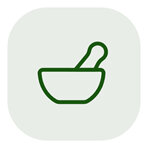 Pestle and mortar icon