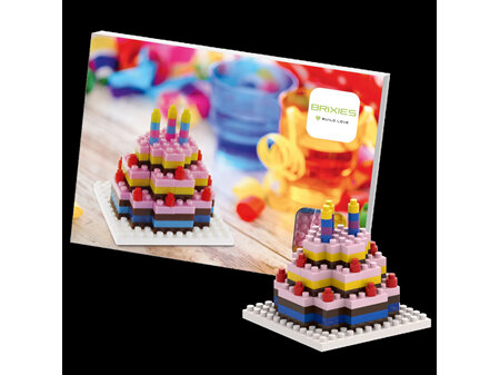 Postcard Birthday Cake