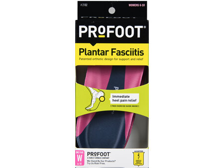 ProFoot Plantar Fasciitis Insoles W 6-10