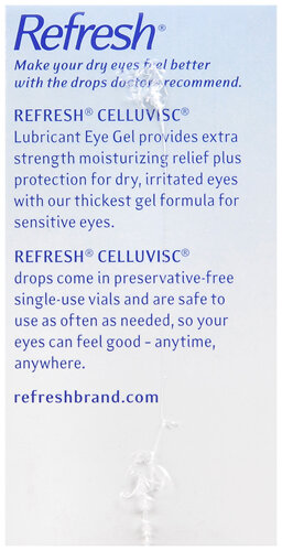 Refresh Celluvisc Lubricant Eye Gel Single-Use Containers - Buena Vista Drug Refresh Celluvisc Lubricant Eye Gel Single-Use Containers - Buena Vista Drug