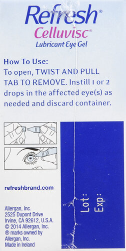 Refresh Celluvisc Lubricant Eye Gel Single-Use Containers - Buena Vista Drug Refresh Celluvisc Lubricant Eye Gel Single-Use Containers - Buena Vista Drug