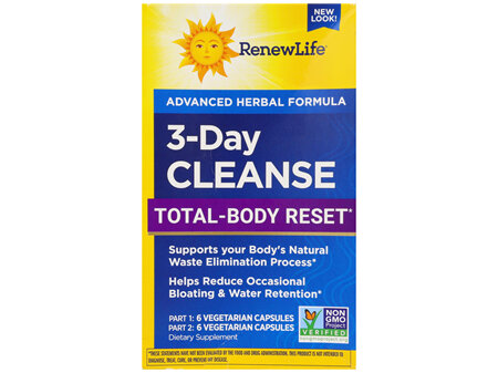 RenewLife 3-Day Cleanse Vegetarian Capsules