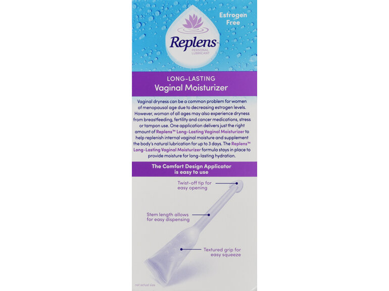 Replens Long-Lasting Vaginal Moisturizer - Buena Vista Drug Replens Long-Lasting Vaginal Moisturizer - Buena Vista Drug