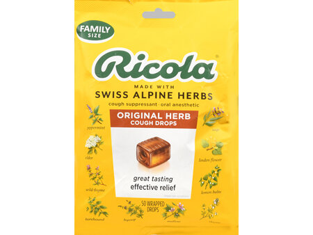 Ricola Cough Drops Original Herb