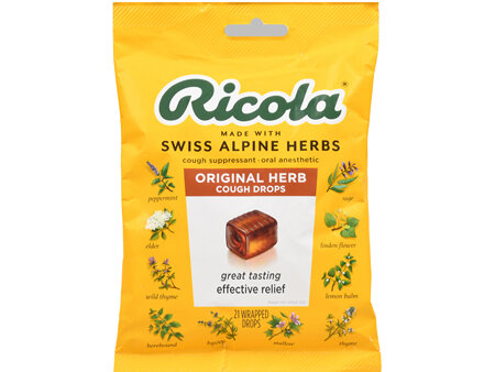 Ricola Cough Drops Original Herb