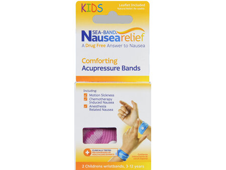 Sea-Band Kids Nausea Relief Comforting Acupressure Wristbands