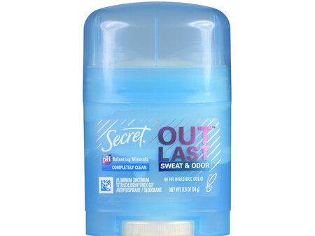 Secret Outlast Antiperspirant/Deodorant Invisible Solid Completely Clean