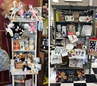 Selection of gift items available at the pharmacy