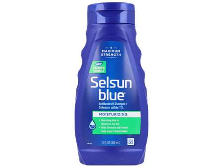 Selsun Blue Antidandruff Shampoo Moisturizing Maximum Strength