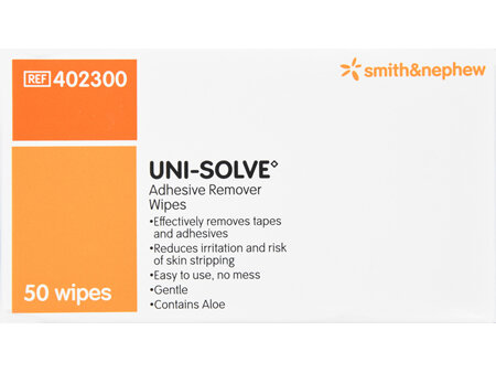 Smith & Nephew Uni-Solve Adhesive Remover Wipes
